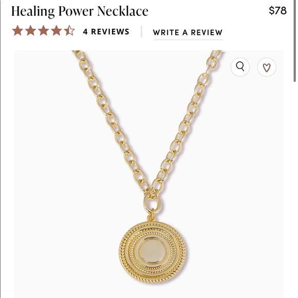 NWT Uncommon James Healing Power Necklace